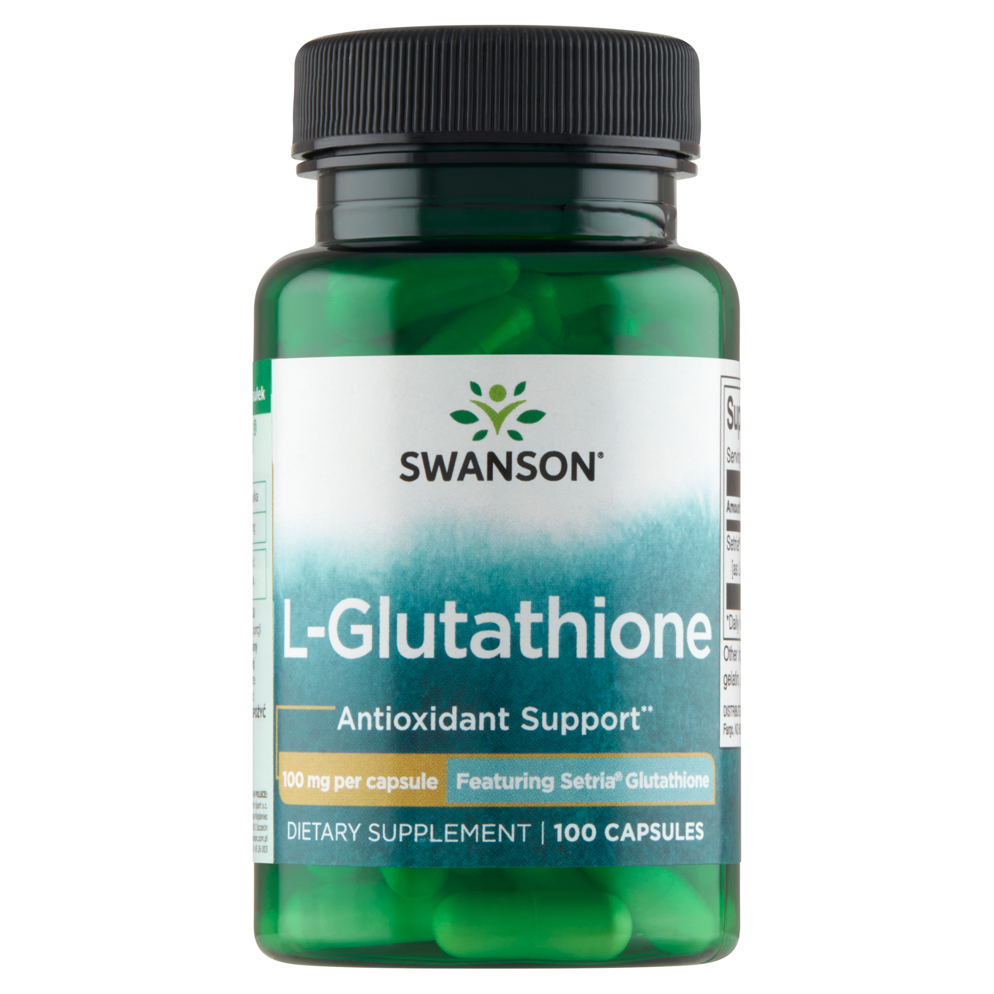 SWANSON L-Glutation 100 mg - 100 kaps. zdjęcie