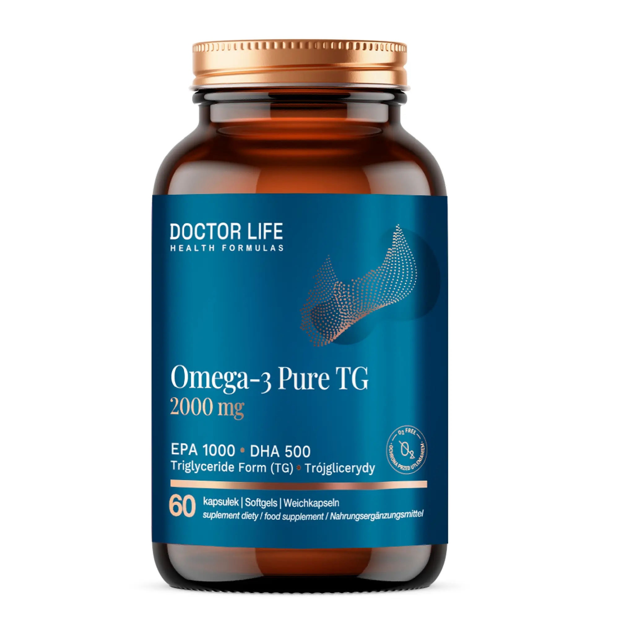 Doctor Life Omega-3 Pure TG 2000 mg, 60 kapsułek zdjęcie