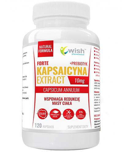 Wish Kapsaicyna Forte Extract - 120 kaps. - cena, opinie, właściwości zdjęcie