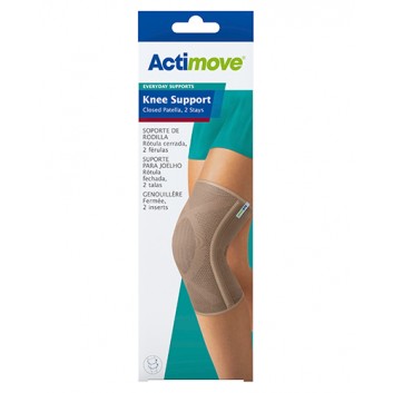 Actimove Everyday Supports Knee Support Closed Patella Opaska stabilizująca staw kolanowy z zabudowaną rzepką i 2 fiszbinami rozmiar L 1 sztuka [7557530]