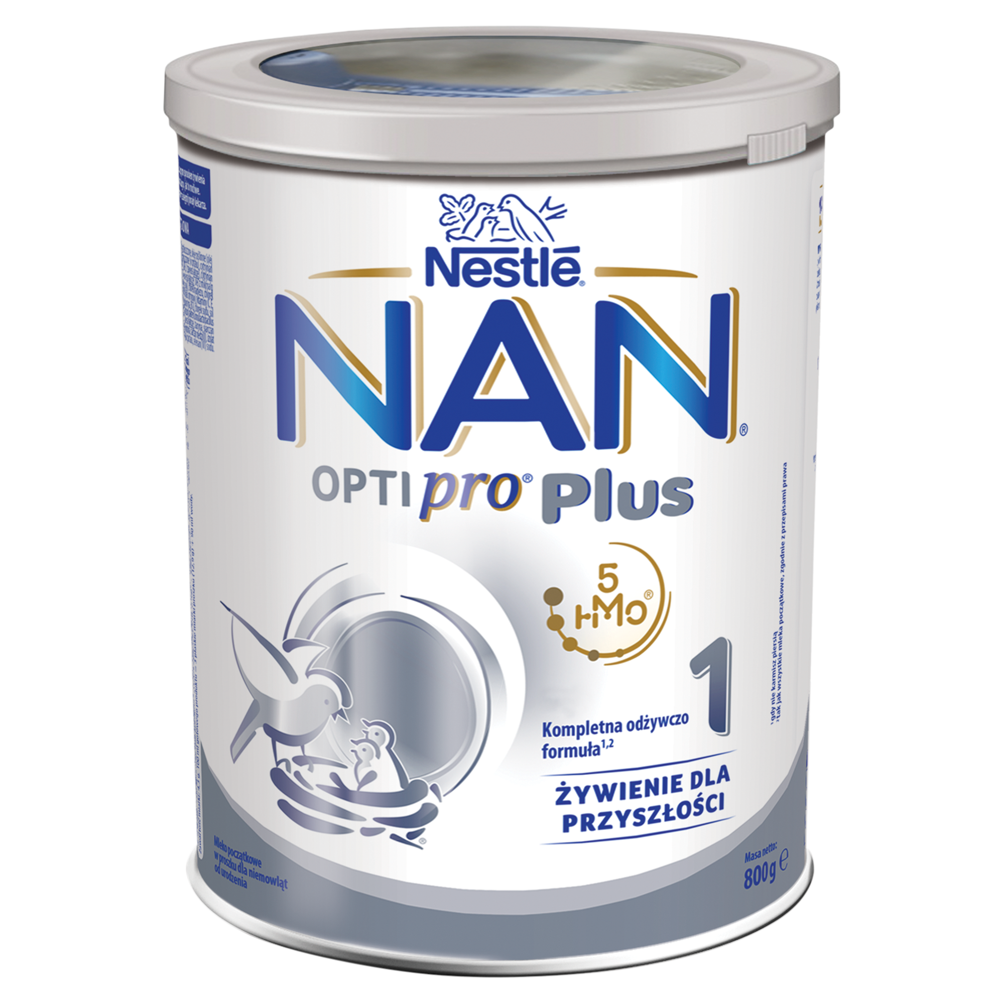 Nestle Nan Optipro Plus 1, 5 HMO, mleko początkowe dla niemowląt od urodzenia, 800 g zdjęcie