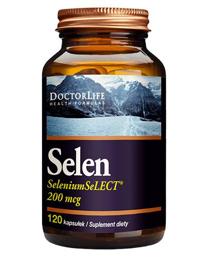 Doctor Life Selen 200 mcg, 120 kaps., cena, opinie, właściwości zdjęcie