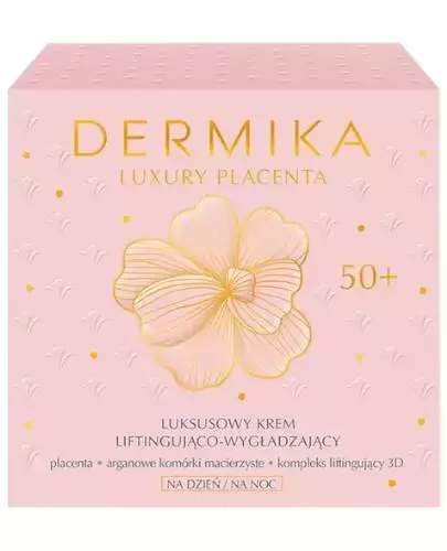 Dermika Luxury Placenta 50+ krem liftingująco-wygładzający 50ml zdjęcie