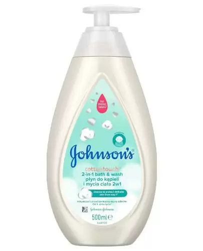 Johnsons Baby Cottontouch płyn do mycia ciała 2w1 500 ml zdjęcie