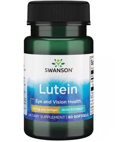 SWANSON Lutein 20 mg - 60 kaps. zdjęcie