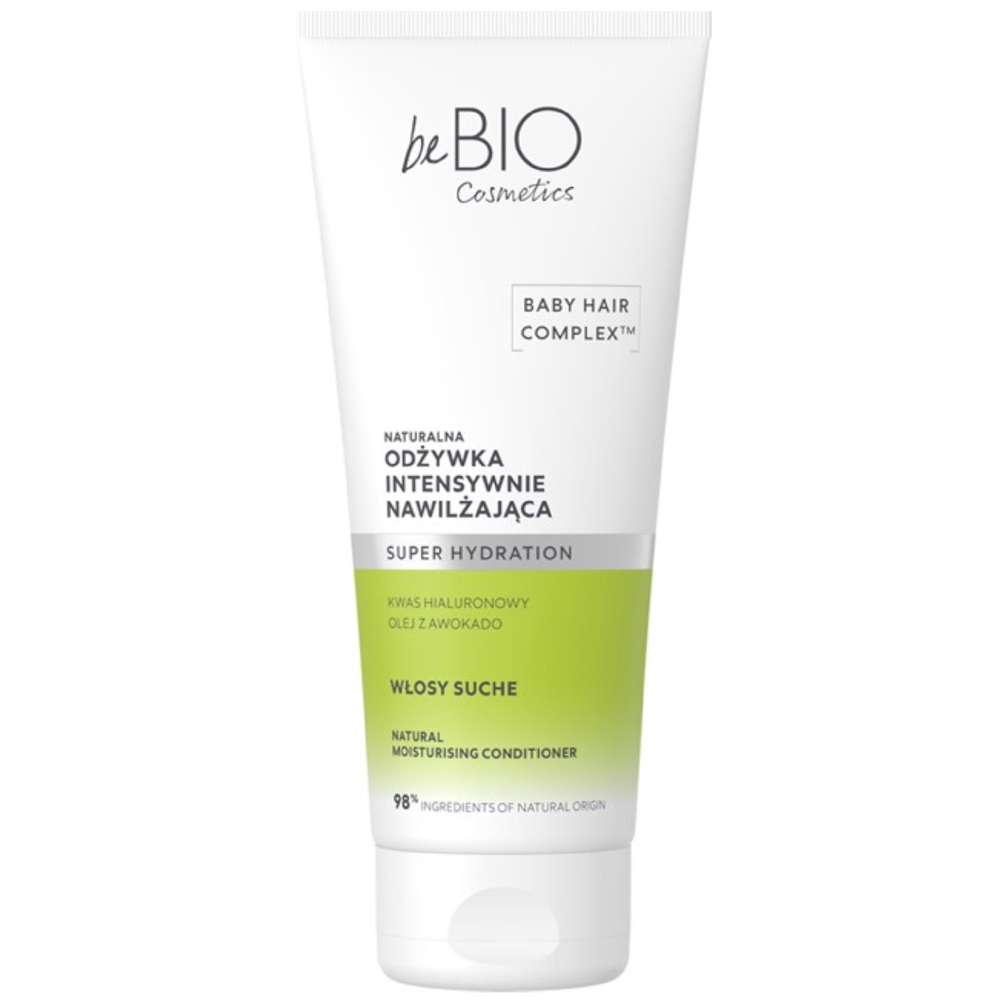 BeBio Baby Hair Complex odżywka do włosów suchych nawilżająca, 200 ml zdjęcie