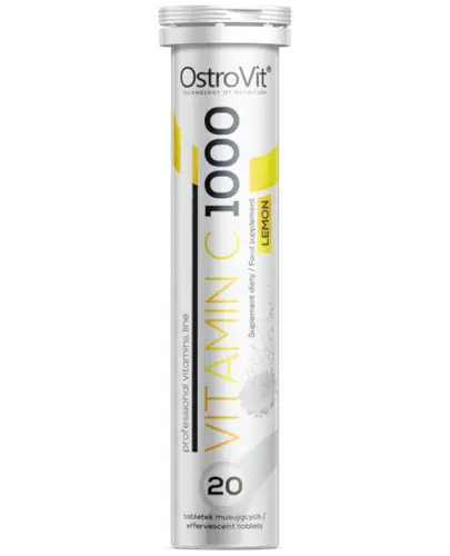 OstroVit Vitamin C 1000 lemon 20 tabetek musujących zdjęcie