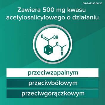 Aspirin, 500 mg, tabletki, 10 sztuk