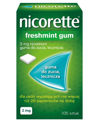 NICORETTE Freshmint 2 mg, 105 sztuk zdjęcie