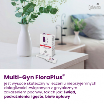 Multi-Gyn FloraPlus, żel dopochwowy, 5 aplikatorów x 5 ml