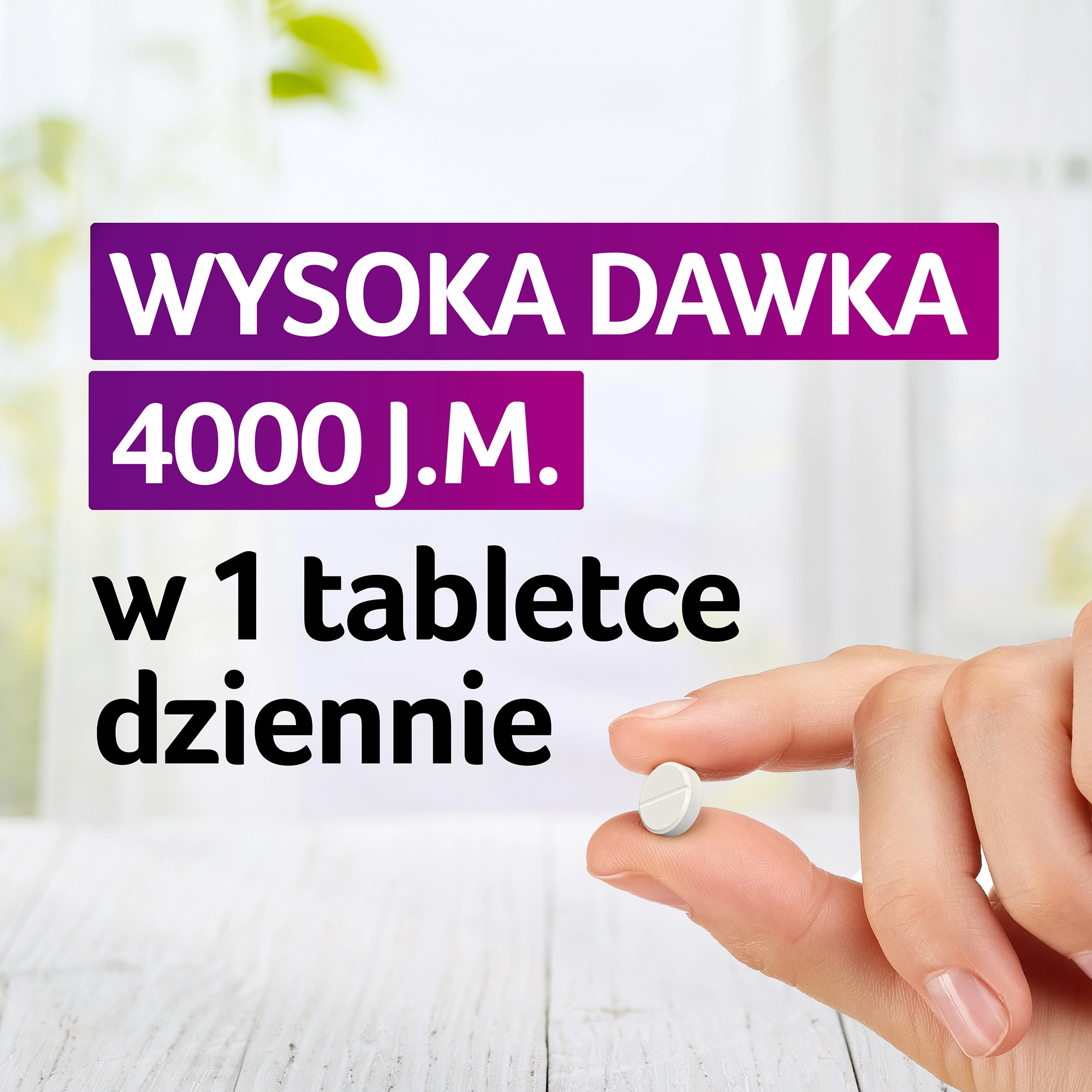 Vigantoletten MAX, Witamina D3 4000 j.m., tabletki, 120 sztuk