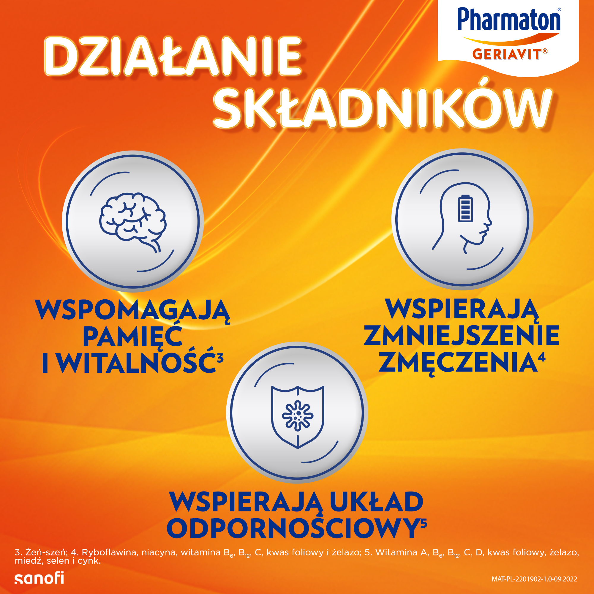 Pharmaton Geriavit, tabletki powlekane, 100 sztuk