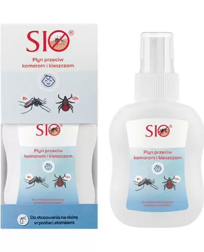 SIO płyn przeciw komarom i kleszczom 100 ml zdjęcie