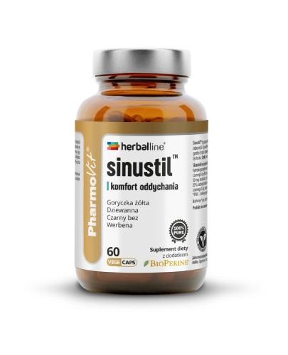 PharmoVit Herballine Sinustil komfort oddychania, 60 kapsułek  zdjęcie