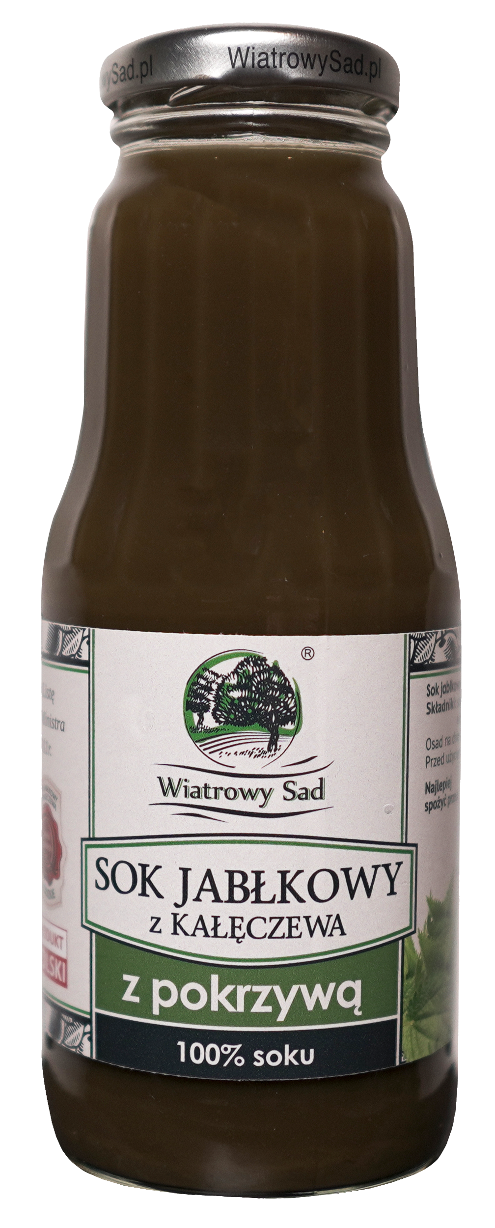 Wiatrowy Sad, Sok jabłkowy z pokrzywą, 300 ml zdjęcie