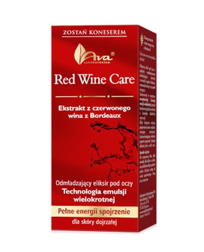 Ava Red Wine Care Extract z czerwonego wina z Bordeaux Odmładzający eliksir pod oczy - 15 ml - cena, opinie, skład zdjęcie