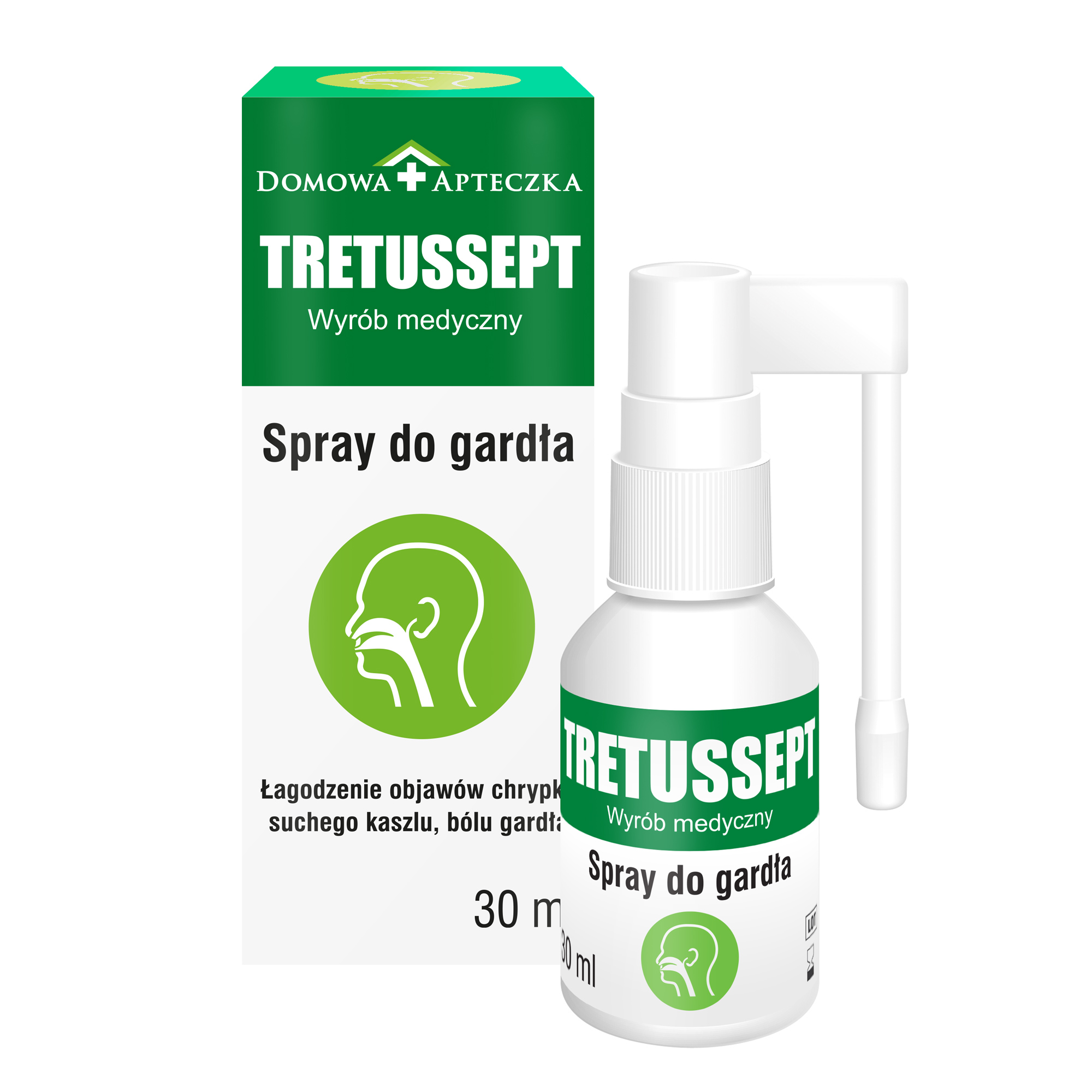 Tretussept spray do gardła 30 ml zdjęcie