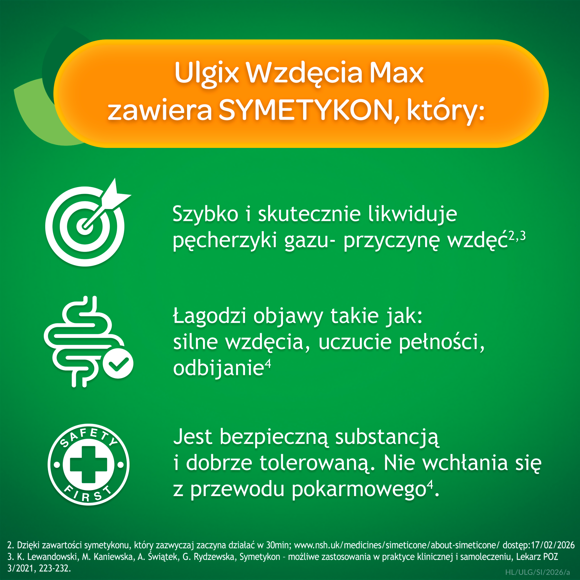 Ulgix Wzdęcia Max 15 kapsułek