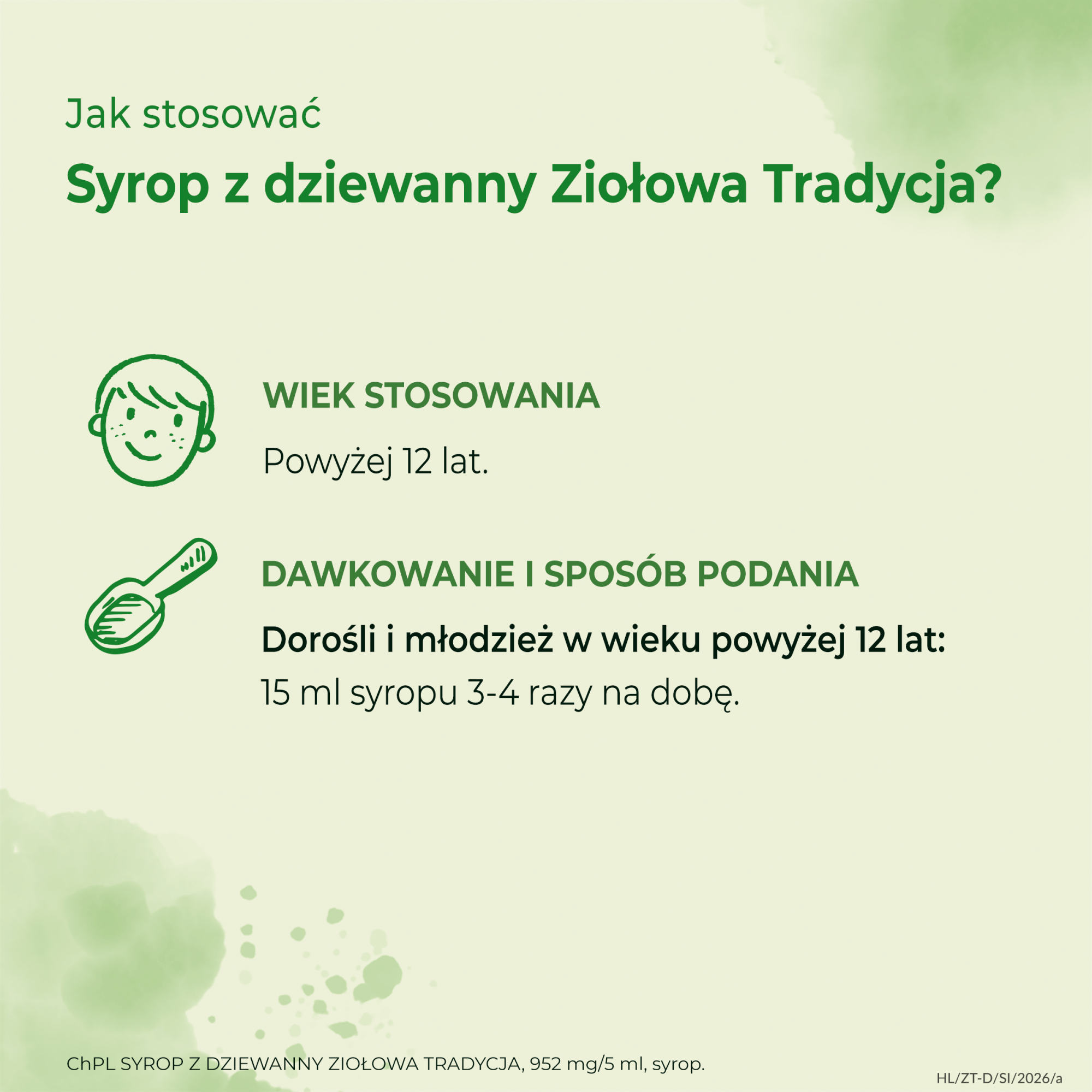 ZIOŁOWA TRADYCJA Syrop z dziewanny, 125 g