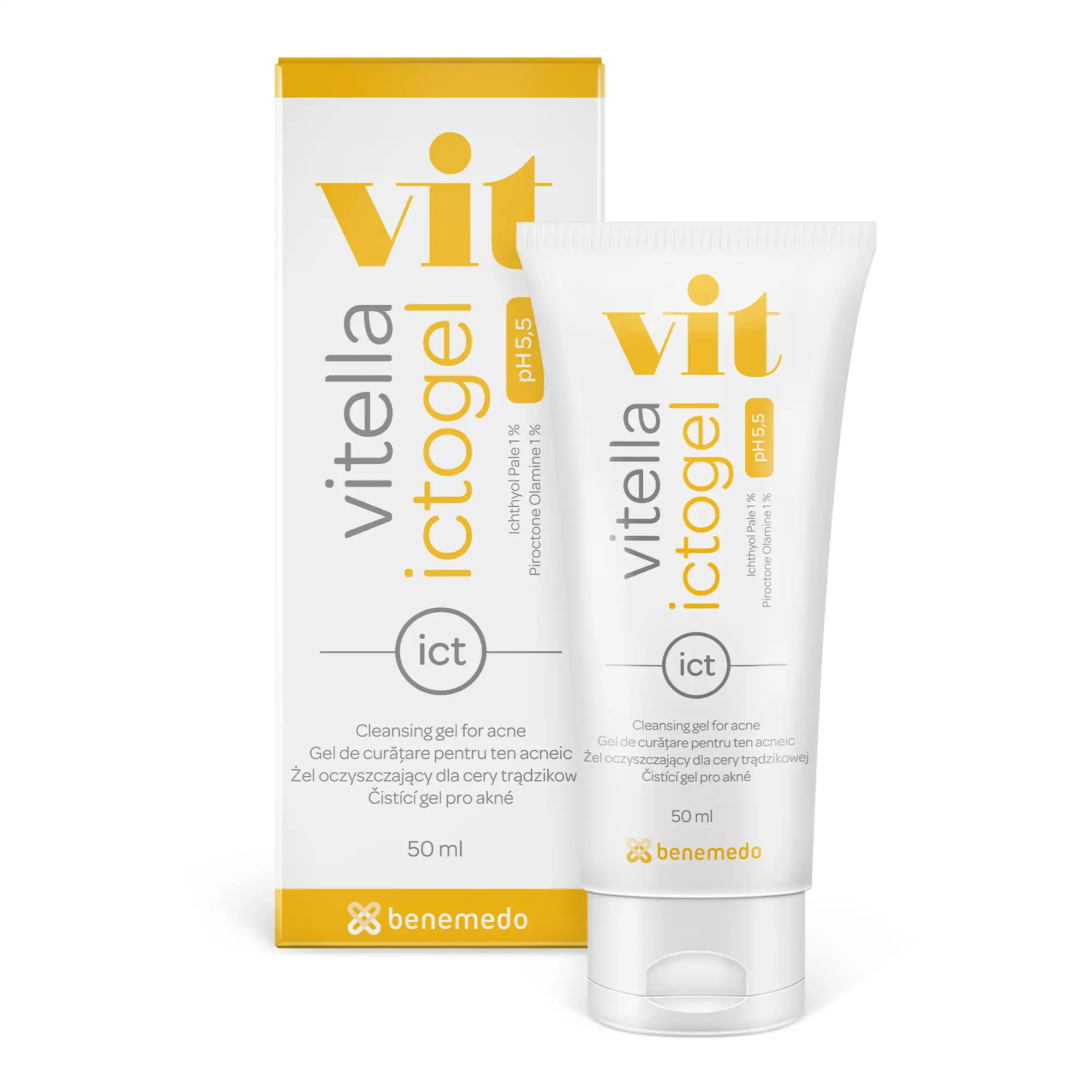 Vitella Ictogel żel oczyszczający dla cery trądzikowej 50 ml zdjęcie