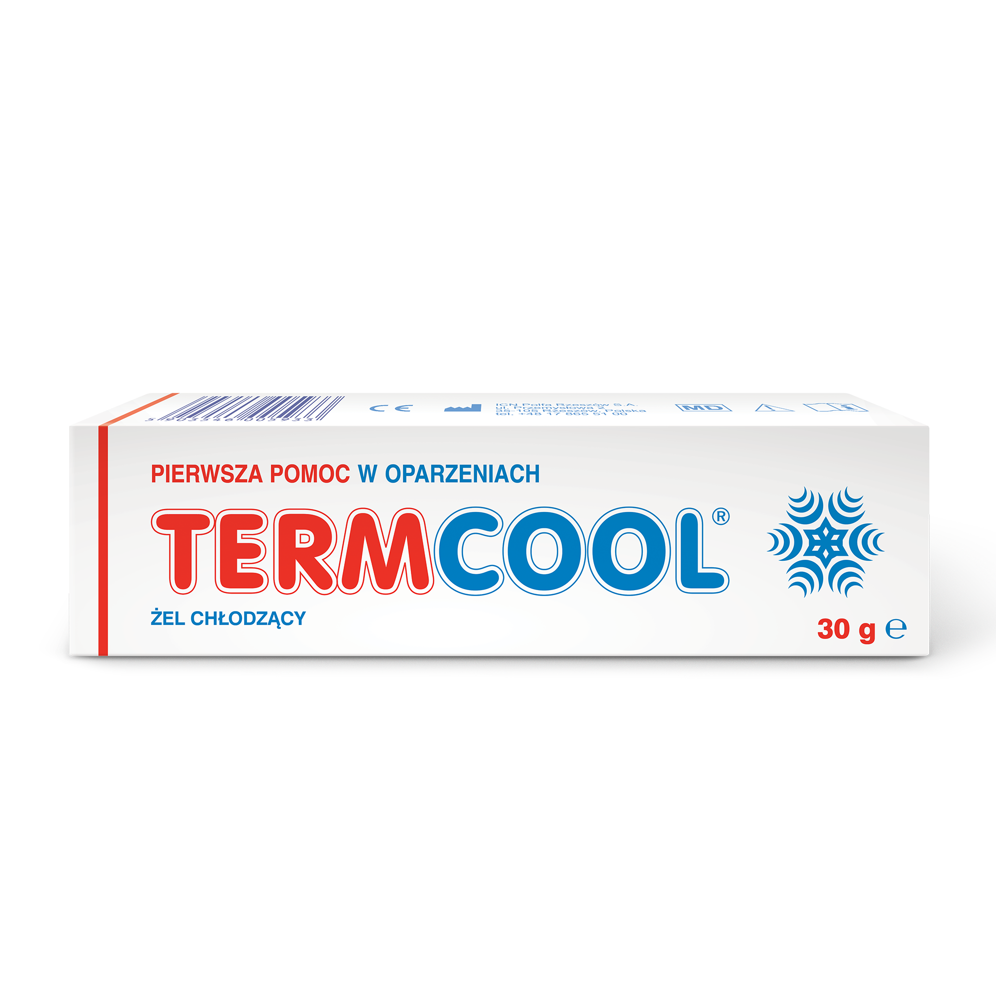TERMCOOL Żel łagodzący na oparzenia - 30 g zdjęcie
