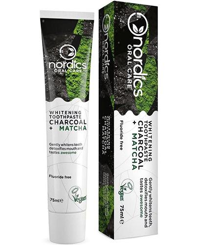Nordics Ekologiczna Pasta do zębów Ultra White bez fluoru, 75 ml cena, opinie, właściwości zdjęcie