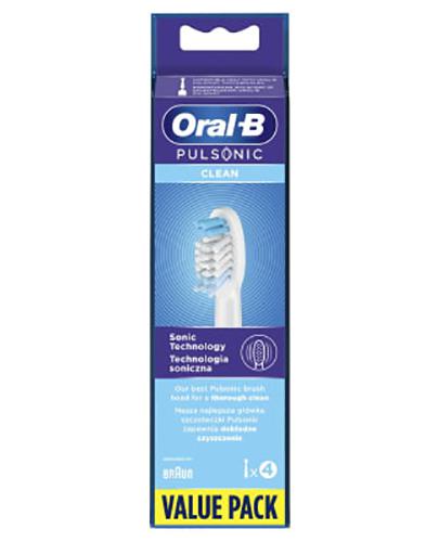 Oral - B Pulsonic Clean SR32 Końcówki do szczoteczki elektrycznej, 4 szt., cena, opinie, stosowanie zdjęcie