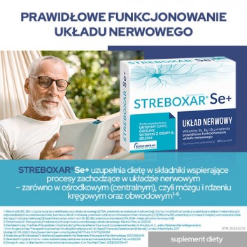 Streboxar  Se+, 30 kapsułek