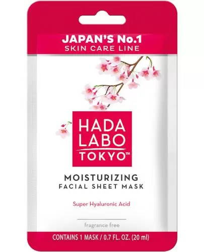 Hada Labo Tokyo White głęboko nawilżająca maska na tkaninie 1 sztuka zdjęcie