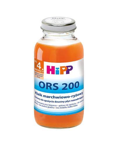 HIPP ORS 200 Kleik marchwiowo-ryżowy po 4. miesiącu - 200 ml zdjęcie