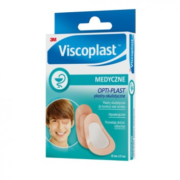 Viscoplast, Opti-plast Junior, plastry okulistyczne, 10 sztuk