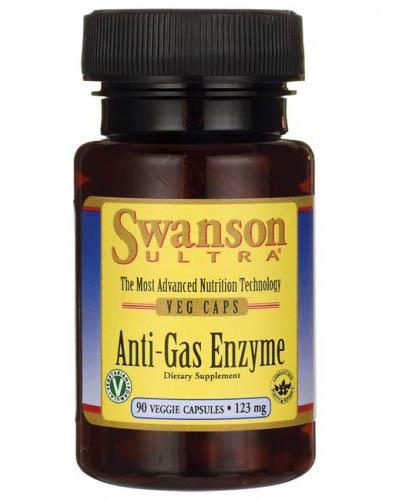 SWANSON Anti-Gas Enzyme - 90 kaps. - wspiera trawienie - cena, dawkowanie zdjęcie