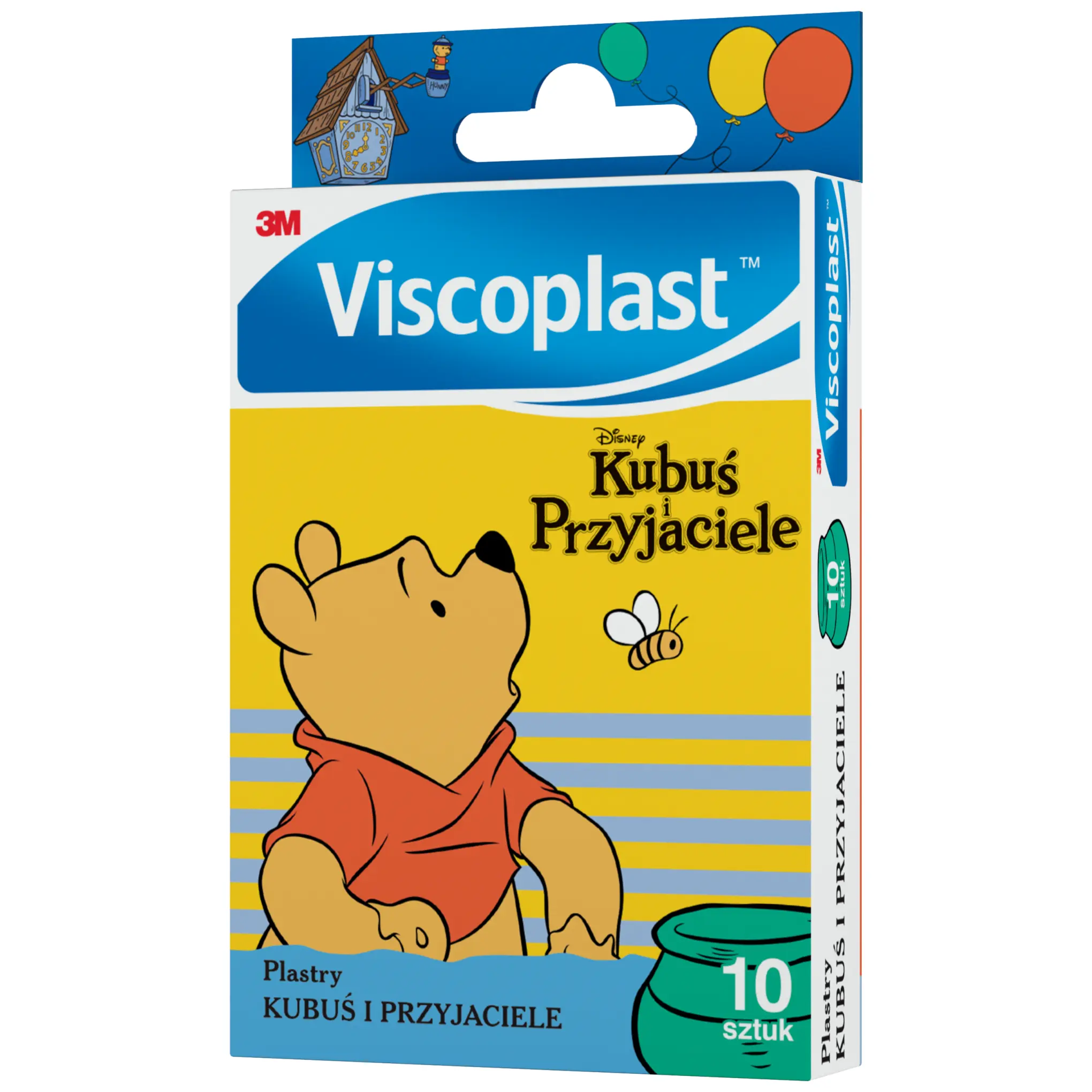 Viscoplast Kubuś i przyjaciele plastry dla dzieci 10 sztuk