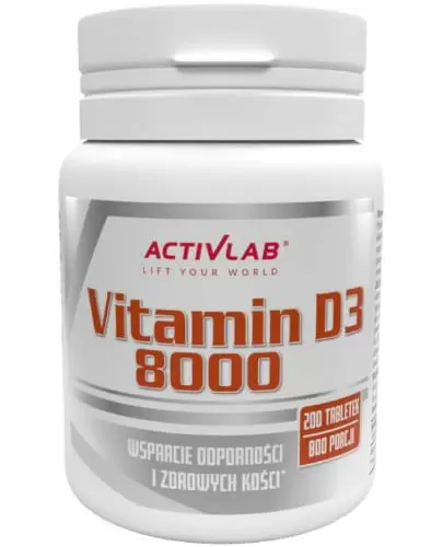 ActivLab Vitamin D3 8000 200 tabletek zdjęcie