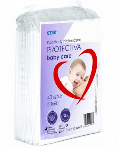 Protectiva Baby Care podkłady higieniczne 60x60cm 40 sztuk zdjęcie