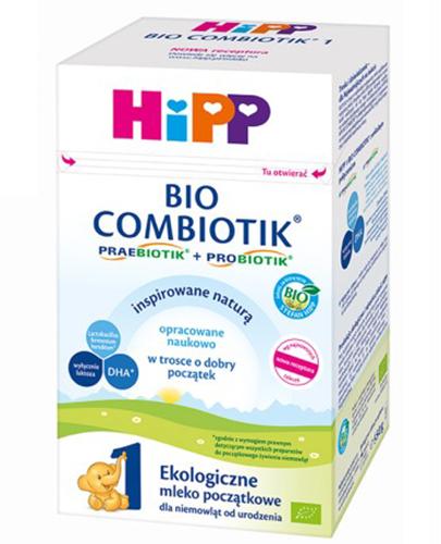HiPP  BIO Combiotik 1, ekologiczne mleko początkowe dla niemowląt od urodzenia, 550 g zdjęcie