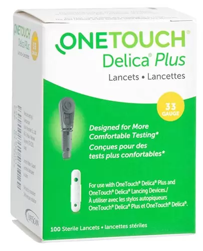 OneTouch Delica Plus lancety 100 sztuk zdjęcie