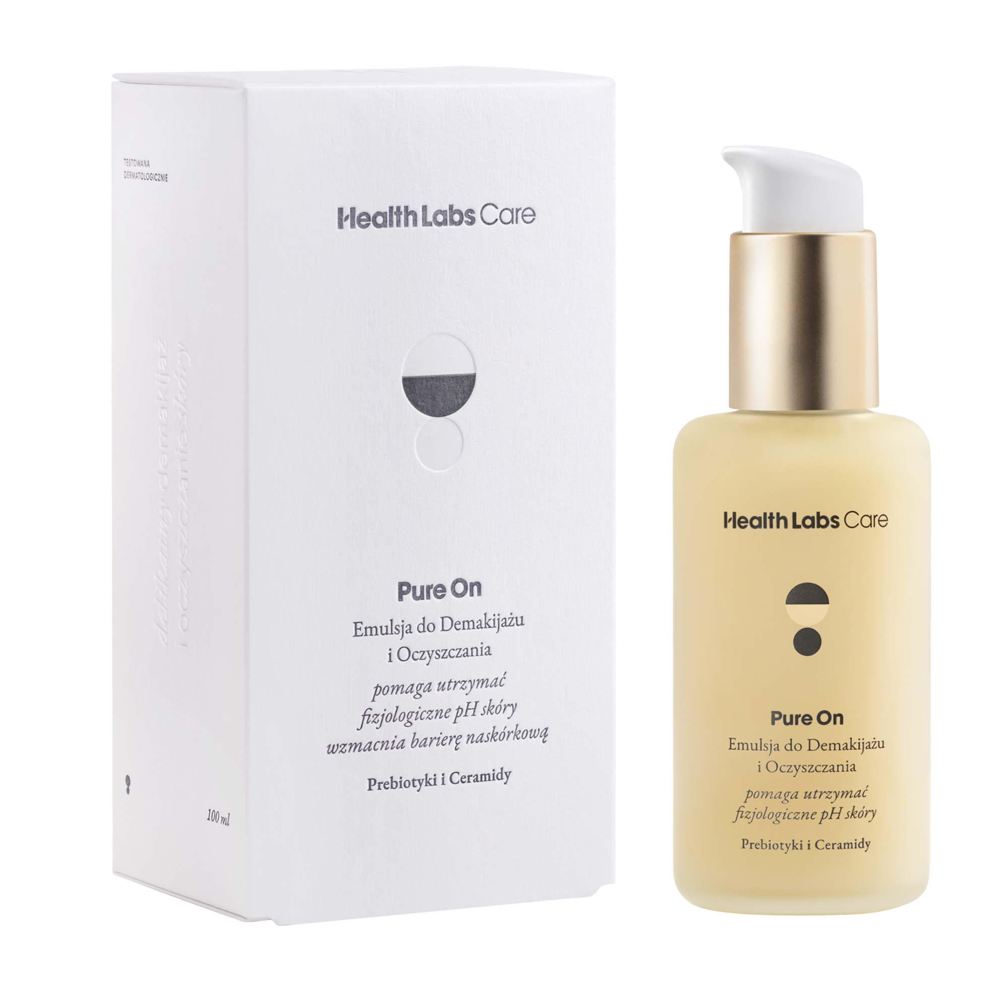 Health Labs Care, Pure On, emulsja do demakijażu i oczyszczania, 100 ml