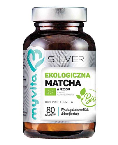MyVita Silver Pure 100% Matcha Bio proszek, 80 g zdjęcie