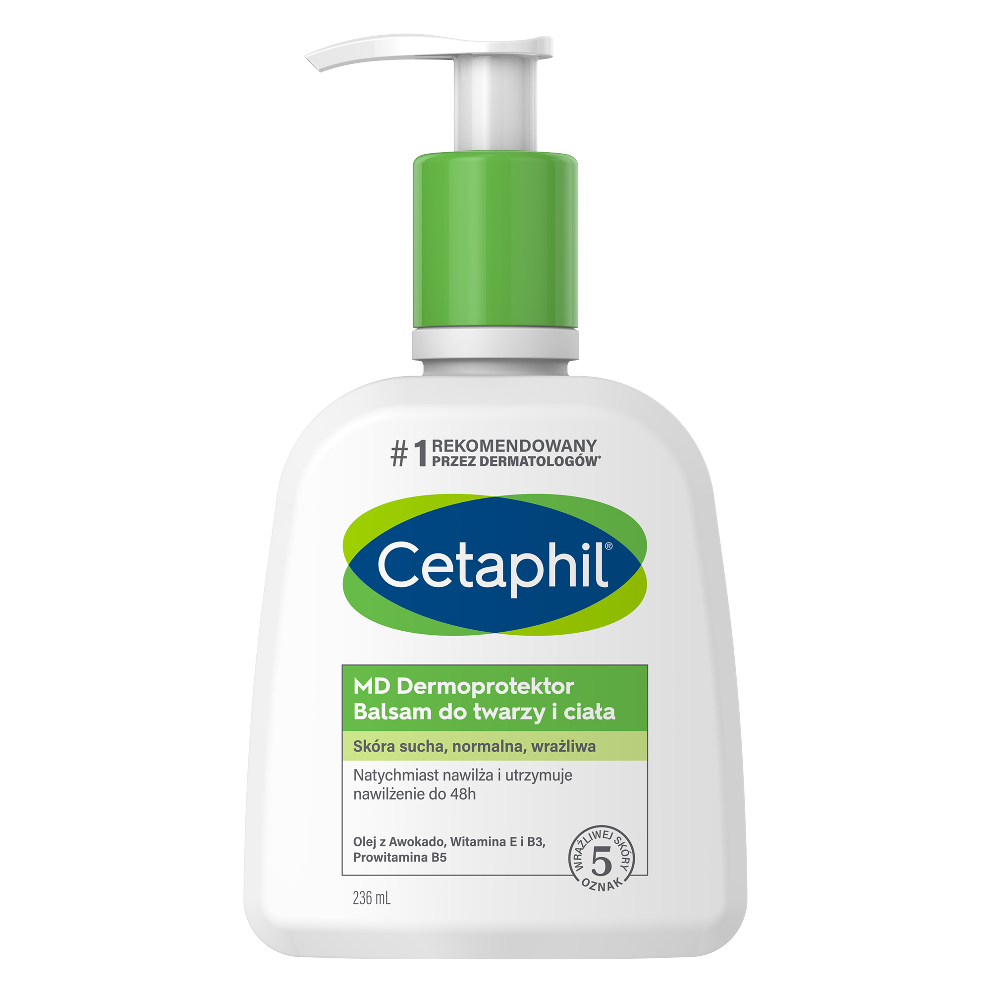 Cetaphil MD Dermoprotektor, balsam nawilżający z pompką, 236 ml zdjęcie