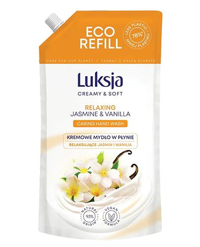 Luksja Relaxing Jasmine & Vanilla Mydło w płynie zapas, 400 ml, cena, opinie, właściwości. zdjęcie