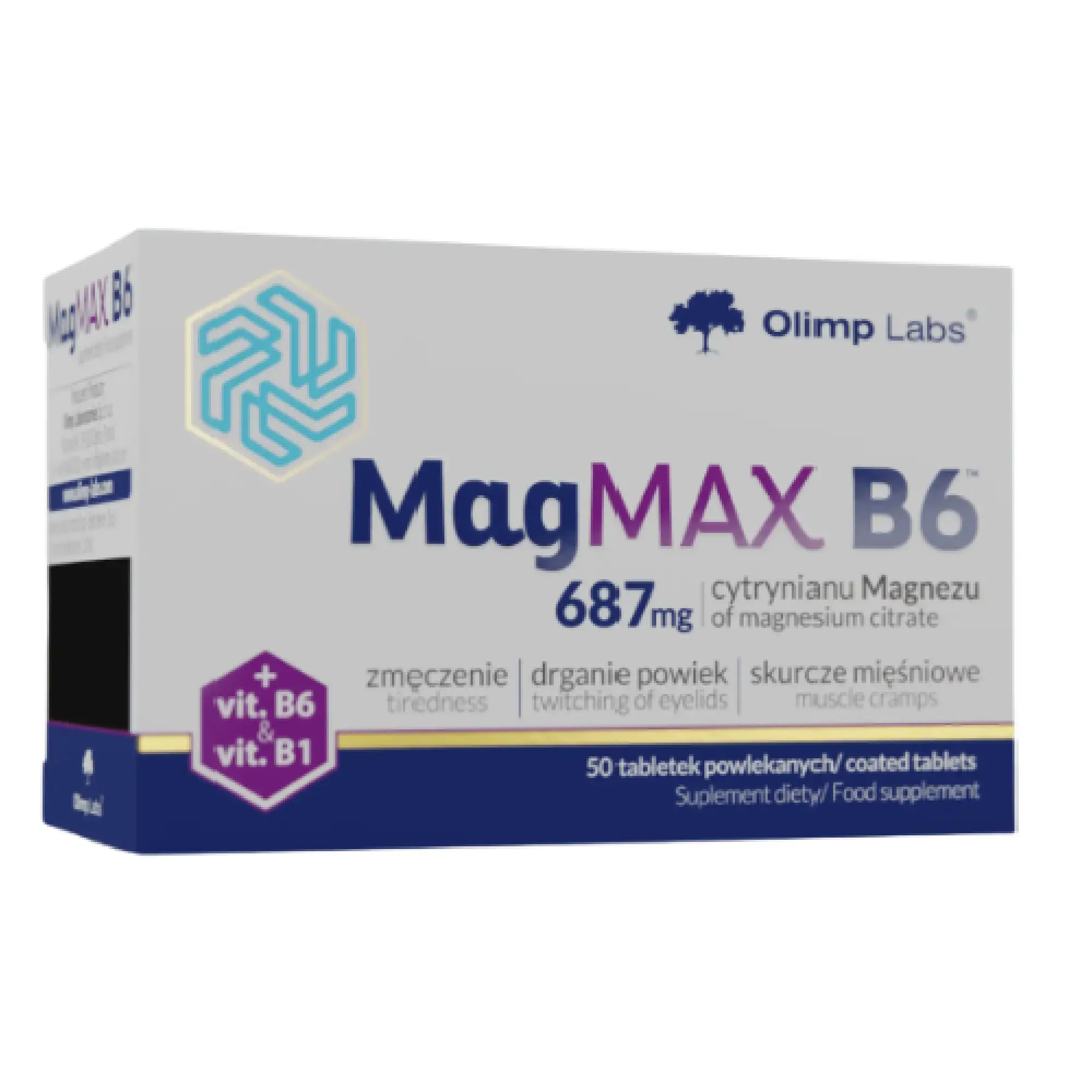 Olimp, MagMAX B6, tabletki powlekane, 50 sztuk