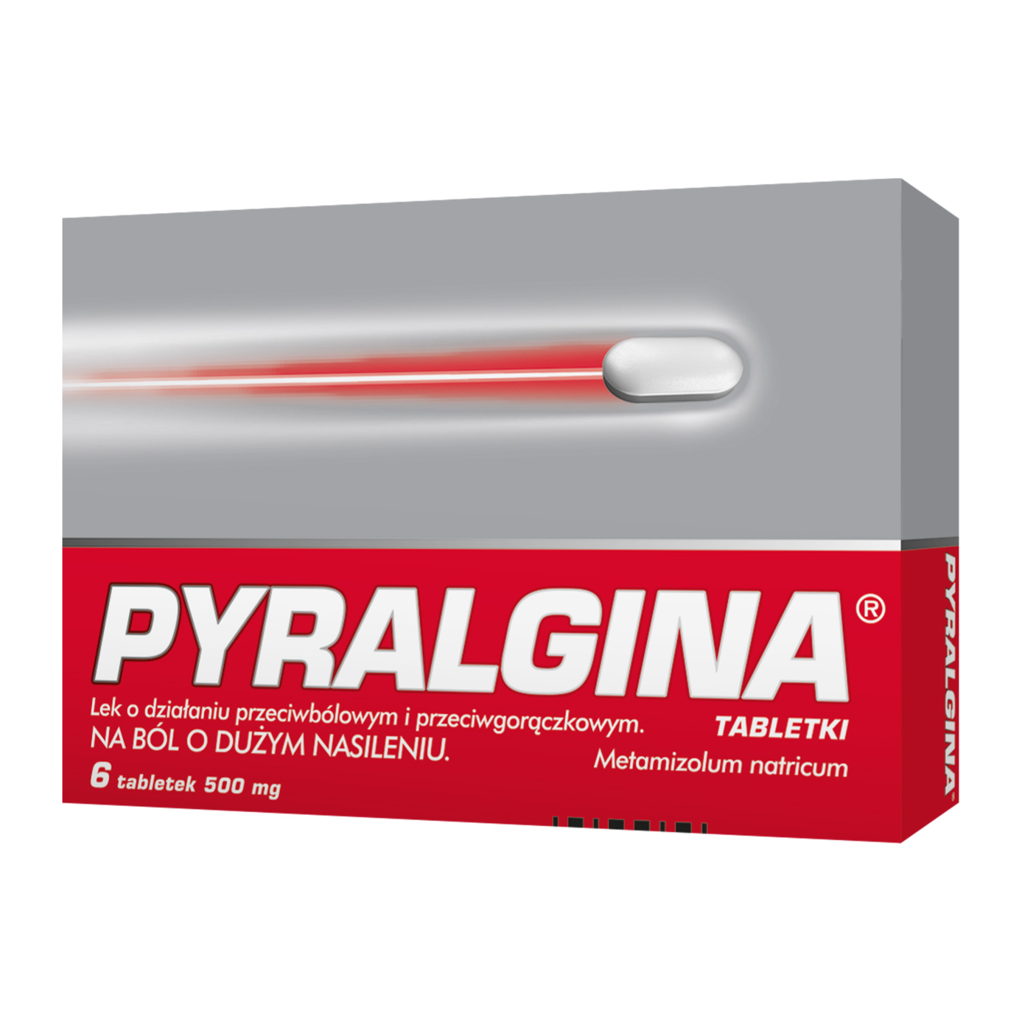 Pyralgina 500mg 6 tabletek