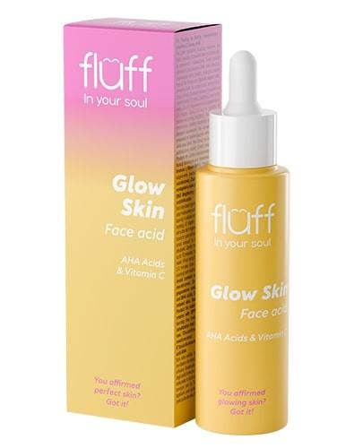 Fluff Peeling do twarzy rozświetlający witamina C i kwasy AHA, 40 ml zdjęcie
