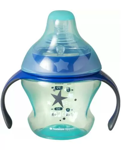 Tommee Tippee Transition kubek przejściowy 4-7m zielony 150 ml zdjęcie