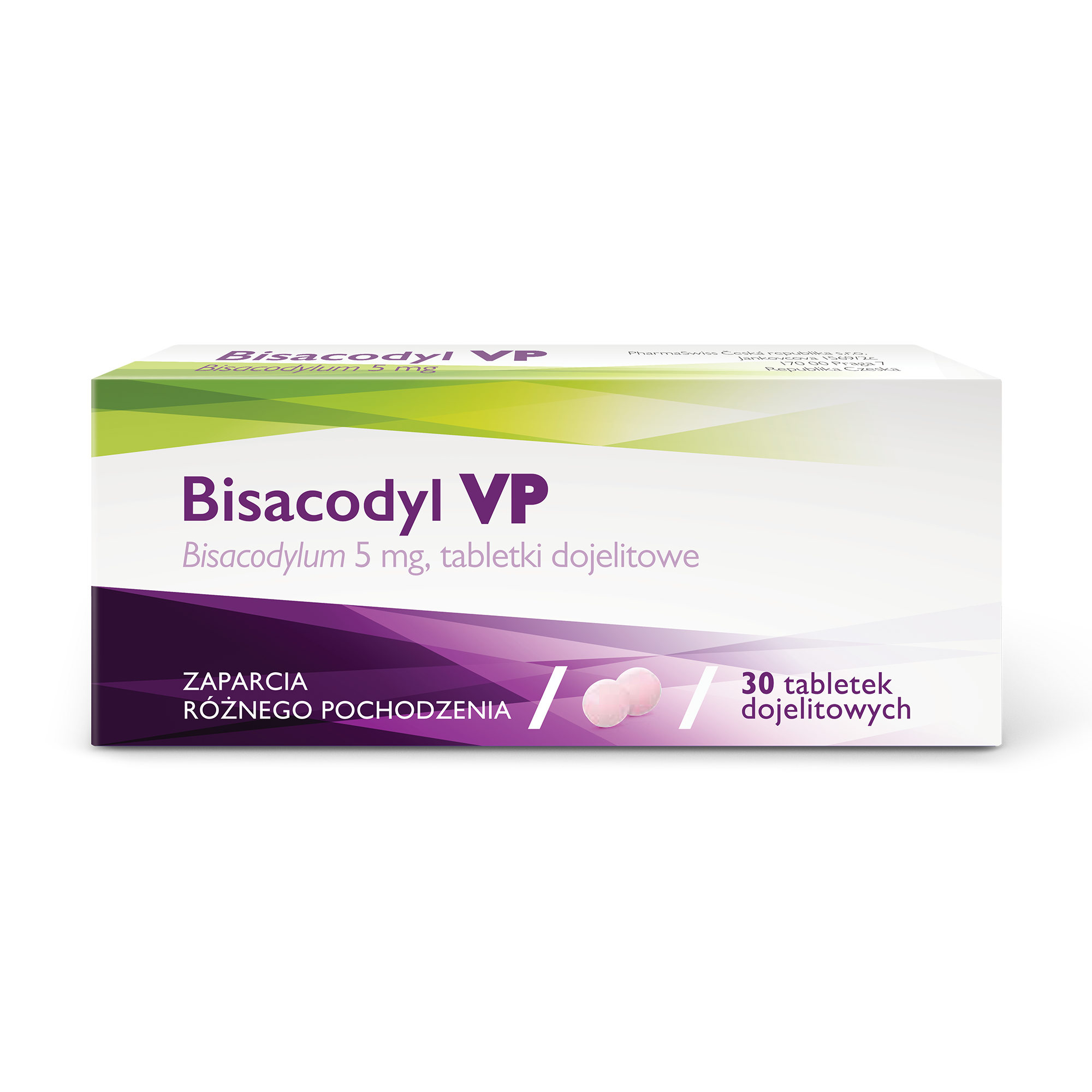 Bisacodyl VP 5 mg tabletki dojelitowe, 30 tabletek zdjęcie