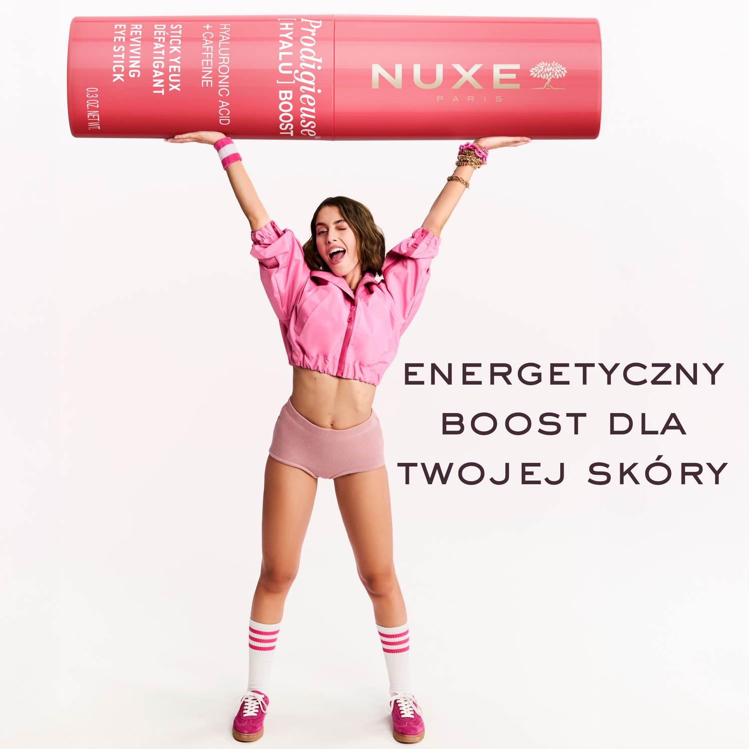 Nuxe Prodigieuse Hyalu Boost, Nawilżający sztyft rewitalizujący pod oczy, 30 ml