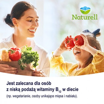 Naturell witamina B12 100 tabletek