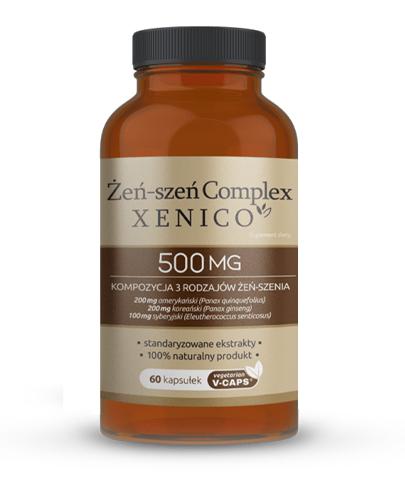 Żeń-szeń Complex Xenico 60 kapsułek zdjęcie