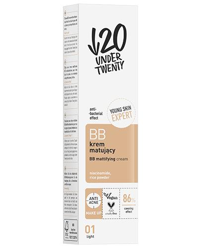Lirene Under Twenty BB krem matujący Light 01, 60 ml zdjęcie